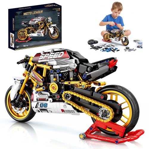 Motorrad bausatz 943 teile - motorrad, 943‑teile