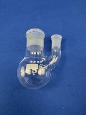 Zweihals Rundkolben 50 mL NS 29 & NS 14 Normschliff Duran Laborglas Laborzubehör