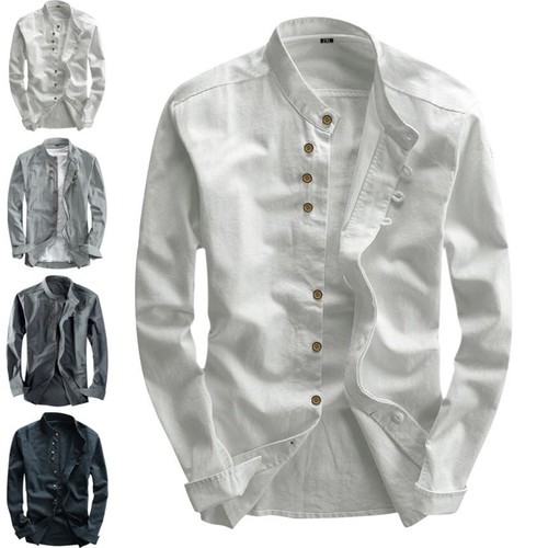 Herren mittelalter hemd - mittelalter, button