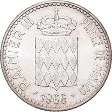 Münze, Monaco, Rainier III
