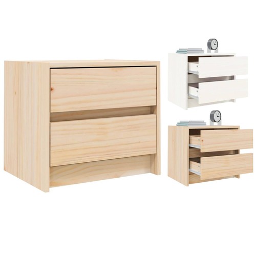 2er set nachttische mit - set,