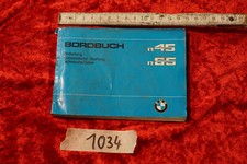 Bordbuch für BMW R 45, R 65