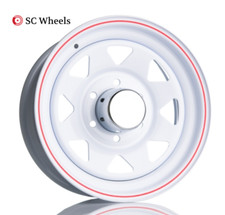 Rocky AT Felge weiß 15x8