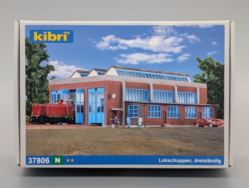 Kibri 37806 lokschuppen - kibri,