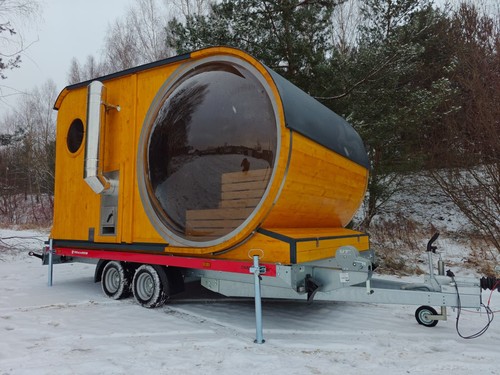 Fass sauna outdoor mobile - sauna,