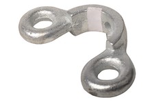 Trennwandhalter 2 Loch