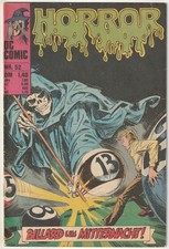 ✪ HORROR #52 Billard um Mitternacht, Williams Verlag/DC Comics 1976 COMICHEFT Z2