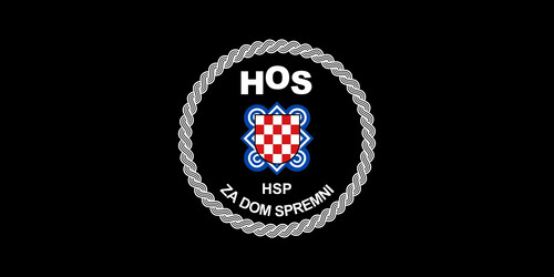 Kroatien hos hsp bootsfahne - kroatien,