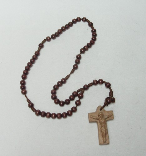 Alter rosenkranz aus holz - rosenkranz,