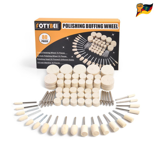 Wollfilz polierscheiben - polierscheiben, 80