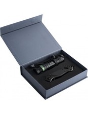 Geschenkbox mit Ausonia Taschenmesser und LED Taschenlampe