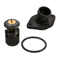 Thermostat + Flansch für 1.0 1.4 16V VW Golf 4 Polo 6N Lupo SEAT Ibiza Cordoba