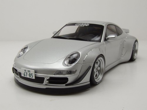 Porsche 911 rwb 997 silber - porsche,