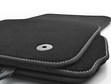 NEU Fußmatten Ford Mondeo MK5 (ab 2014) Turnier Automatten Ziernaht Weiß Velours