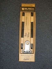 Fuchs schwarzes Etikett 5"