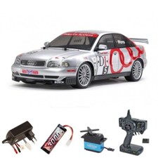 Tamiya Audi A4 Quattro Touring TT-01E 4WD 1/10 2,4GHz Komplettset - 300047414SET