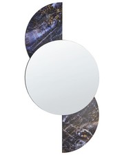 Rahmenloser Wandspiegel silber