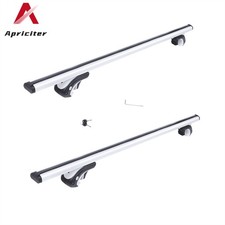 Dachträger Gepäckträger Aluminium Für VW Touran 5T 2015-2025 Silber 2 tlg