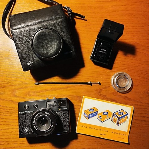 Agfa selectronic kamera - agfa,