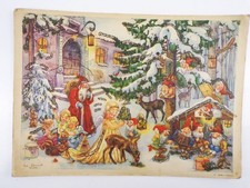 Alter Adventskalender Eva