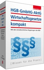 Walhalla Gesetzbuch HGB GmbHG AktG BGB Wirtschaftsrecht 2015 9. Auflage