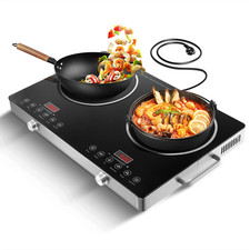 Glaskeramik Kochfeld 1/2