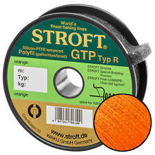 Schnur STROFT GTP Typ R Geflochtene 100m orange Angelsehne Angelschnur Leine