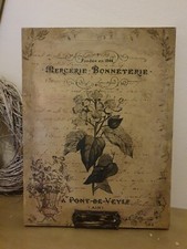 Vintage, Landhaus Stil Bild,Blumenmotiv