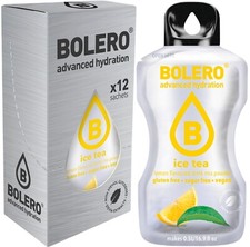 (165,28€/kg) 12 Sticks Bolero Ice Tea Zitrone Lemon Getränkepulver zuckerfrei