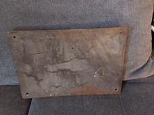 Altes Emailleschild Gewölbt Friedrich Haupt Gerätebau Emailschild Reklameschild 