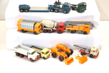 Wiking H0 Modelle Konvolut Baufahrzeuge Traktor LKW Zementmischer  1:87 Set K5