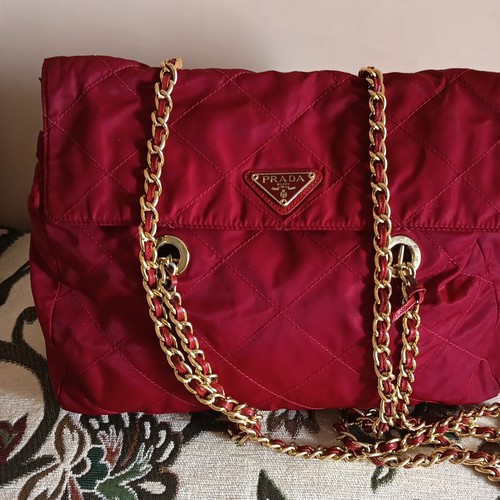 Prada schultertasche nylon - prada,