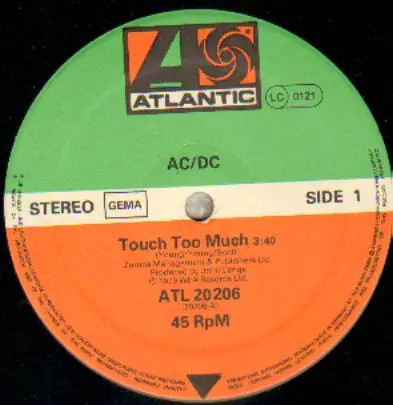 Touch too much vinyl - touch,