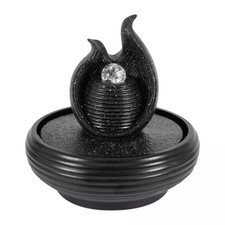 Feng Shui Zauberhafter Zimmerbrunnen Flamme mit LED Beleuchtung