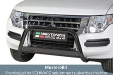 Frontbügel edelstahl schwarz - frontbügel,