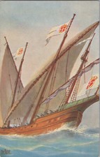 (RB)2024-178, Ak, Portugiesische Schebecke 18. Jahrh.