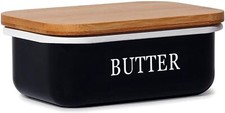 Butter Dish aus Edelstahl