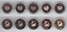 BRD   5 Euro 2017 ADFGJ