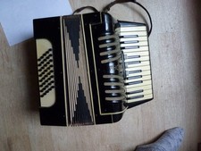 altes Akkordeon Glass Klingenthal / Resolute / Sammlerstück , spielbar