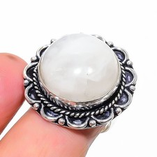 Regenbogen Mondstein Runde