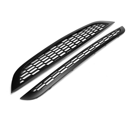 Schwarz kühlergrill grill - schwarz, set