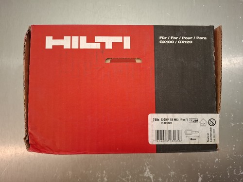 750 hilti nägel ghp - 750, x-ghp