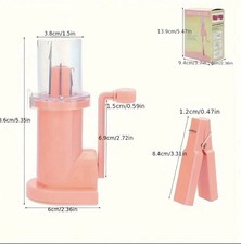 Handstrickmaschine mit Clip