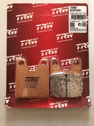 Trw lucas bremsbeläge hinten - trw,