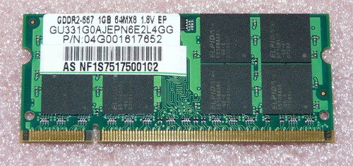 1gb gddr2 ram 667mhz - ram, pc2-5300