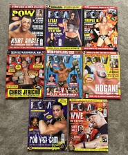 POW Power Of Wrestling Magazine - Complete Run All Issues. 2002. Extremely Rare