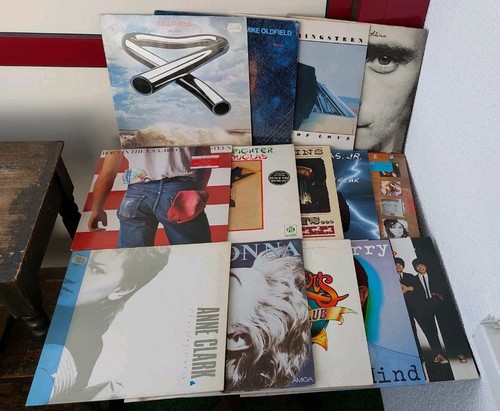 14x 80er vinyl - rock, pop