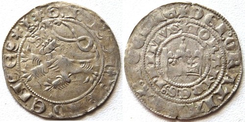 Böhmen prager groschen johann - prager,