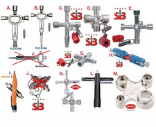 Schaltschrankschlüssel Hausmeisterschlüssel Bautenschlüssel Universalschlüssel 