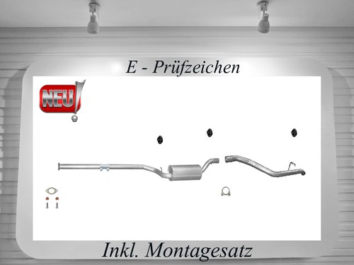 Auspuffanlage ford focus 6 - auspuffanlage,
